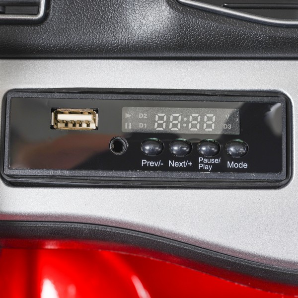 Продукт Акумулаторен джип M Class, 12V с меки гуми и кожена седалка - 0 - BG Hlapeta